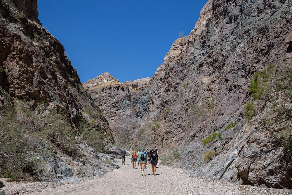 Attendees explore the proposed Chuckwalla National Monument during Advocate Outdoors event